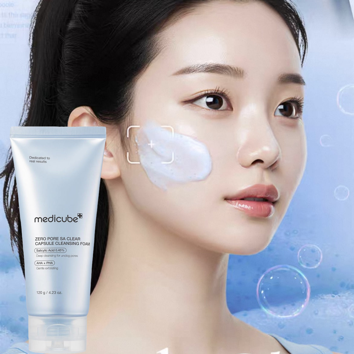 Medicube Zero Pore Clear Blue Capsule Facial Deep Cleanser