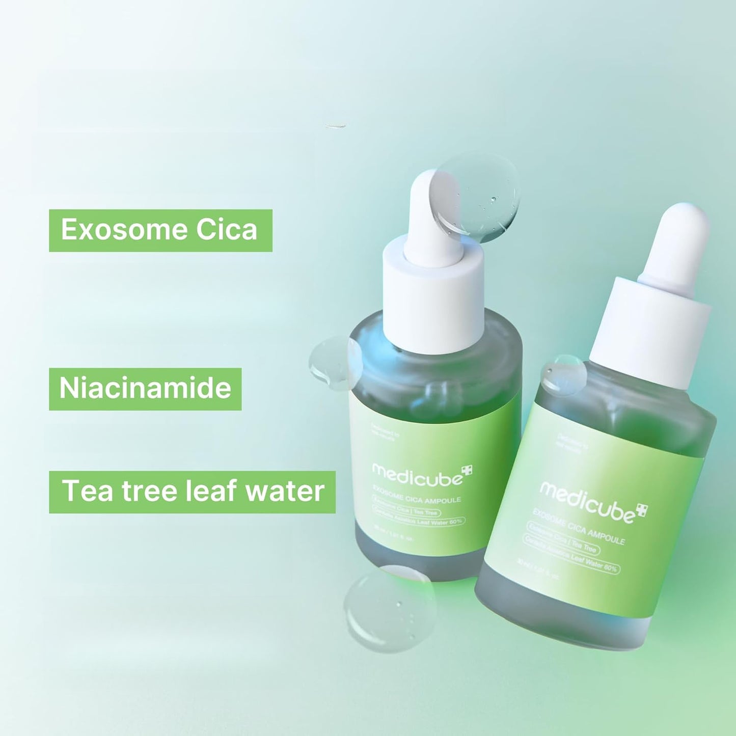 Medicube Exosome Exosome CICA Ampoule