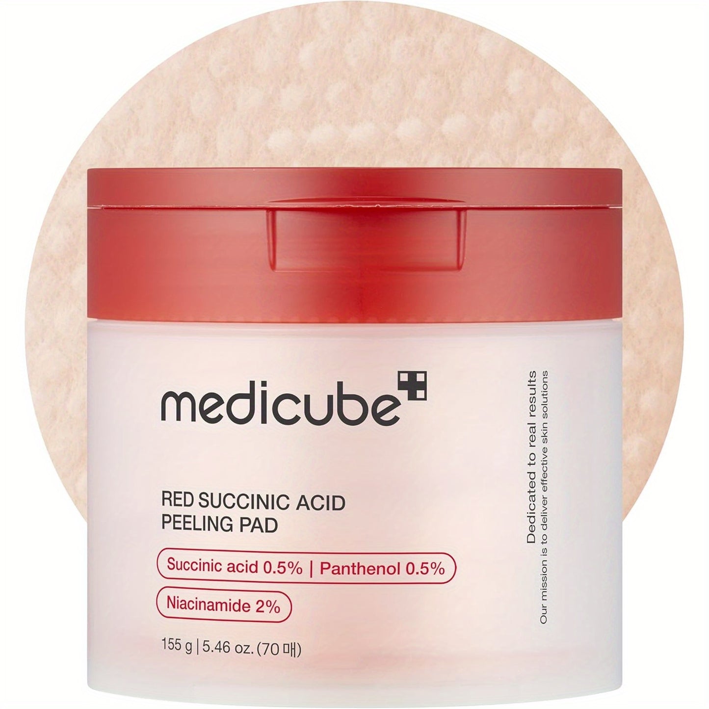 Medicube Peeling Pad Red Succinic Acid Peeling Pad