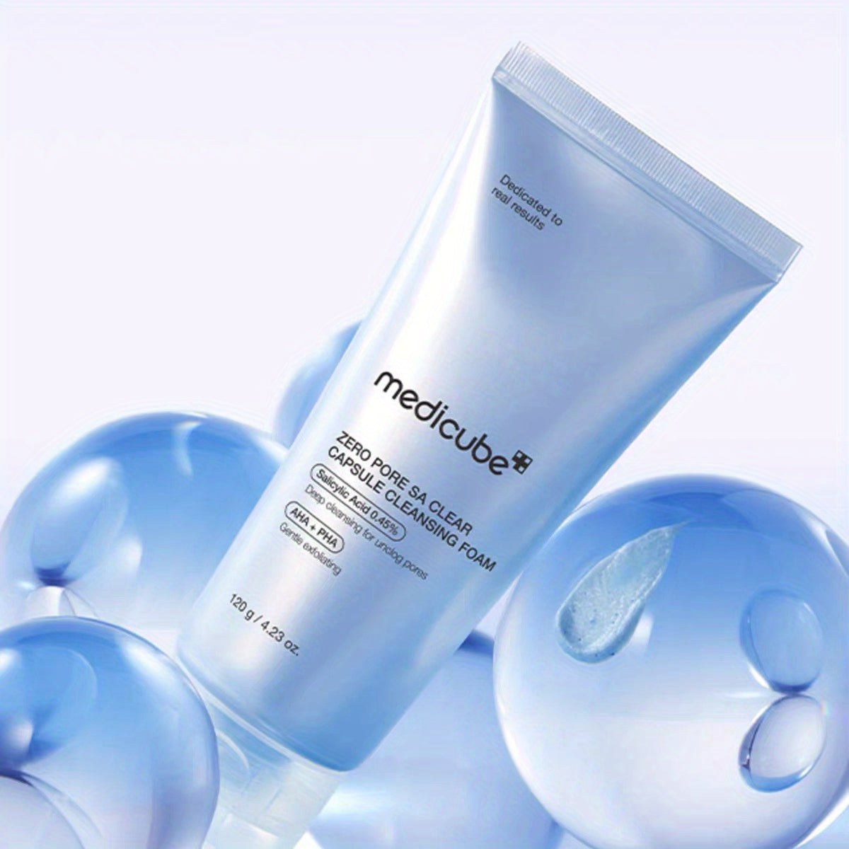 Medicube Zero Pore Clear Blue Capsule Facial Deep Cleanser