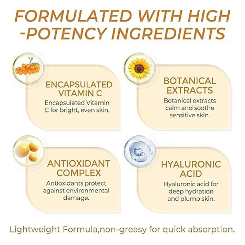 Deep Vitamin C Golden Capsule Hydrating Face Moisturizer