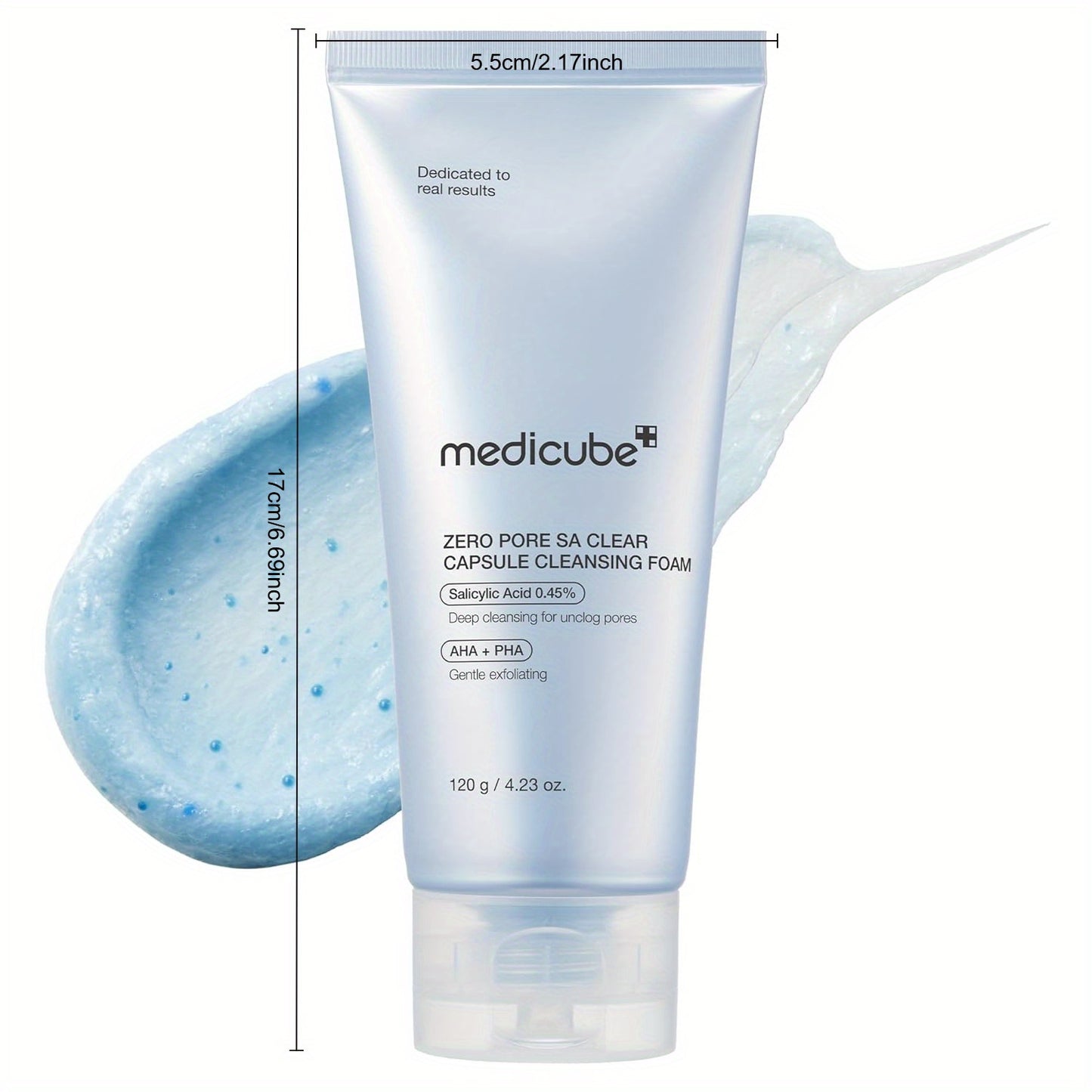 Medicube Zero Pore Clear Blue Capsule Facial Deep Cleanser