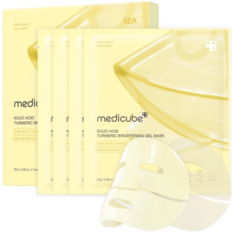 Medicube Turmeric Jelly Mask Collagen Gel (4 Packs)