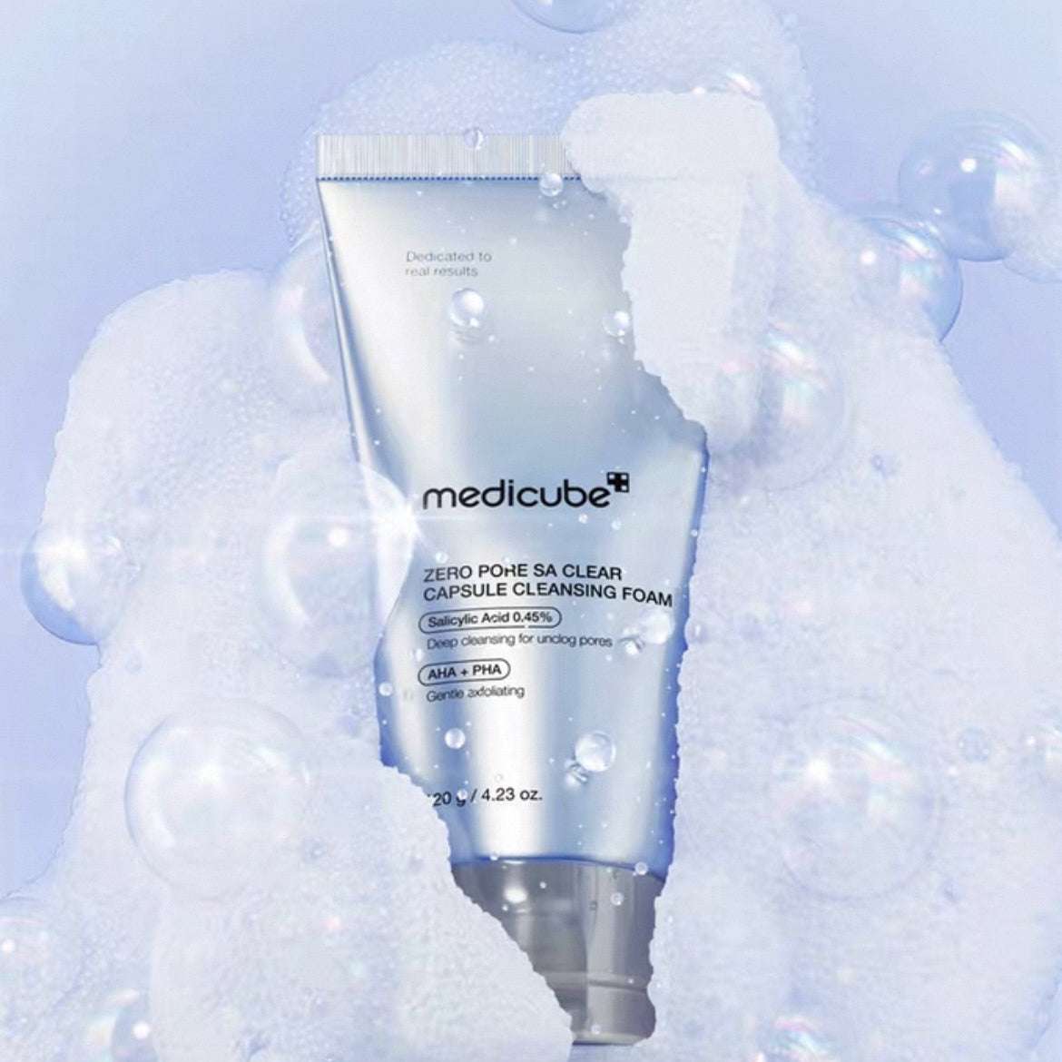 Medicube Zero Pore Clear Blue Capsule Facial Deep Cleanser
