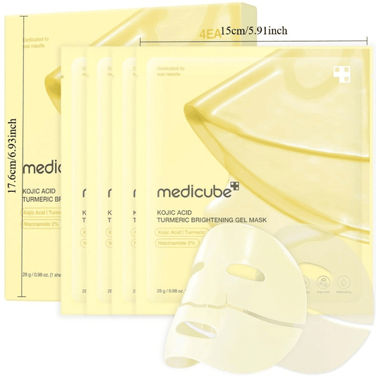 Medicube Turmeric Jelly Mask Collagen Gel (4 Packs)