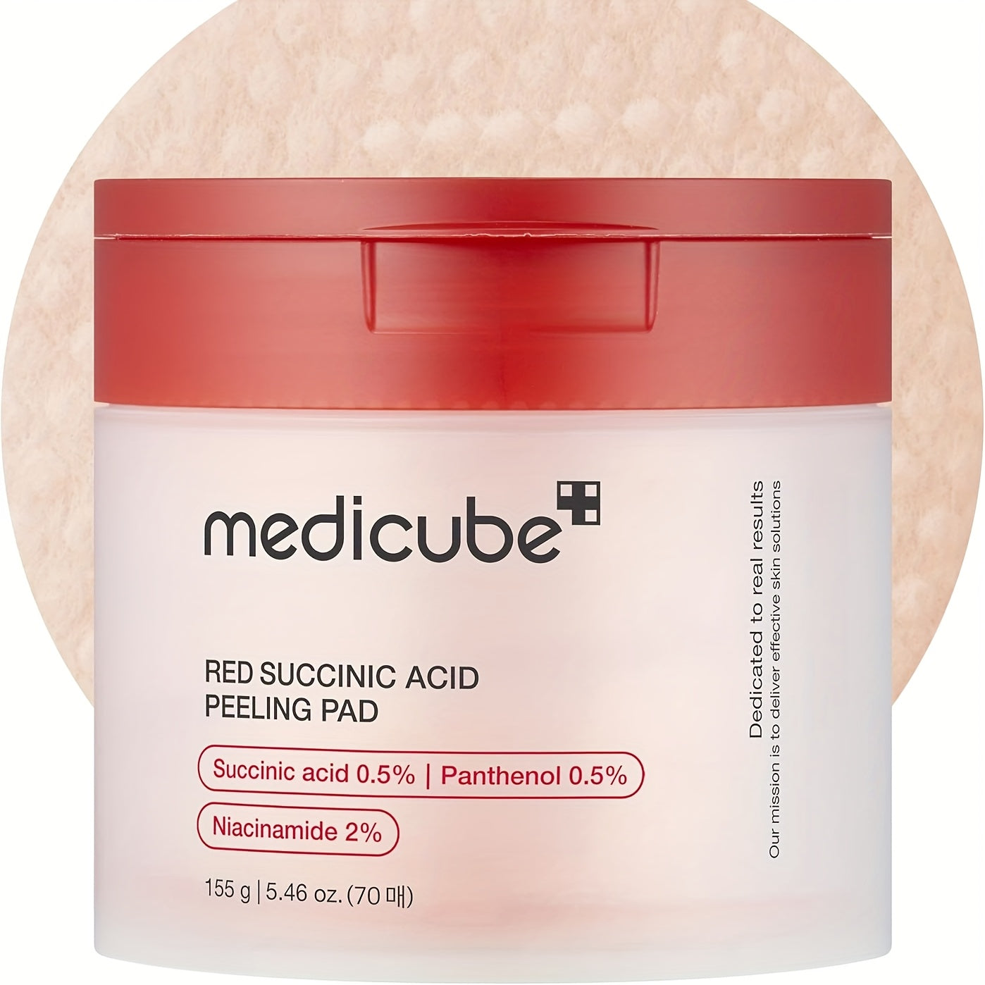 Medicube Peeling Pad Red Succinic Acid Peeling Pad